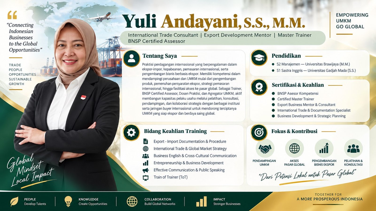 CV Yuli Andayani, S.S., M.M.